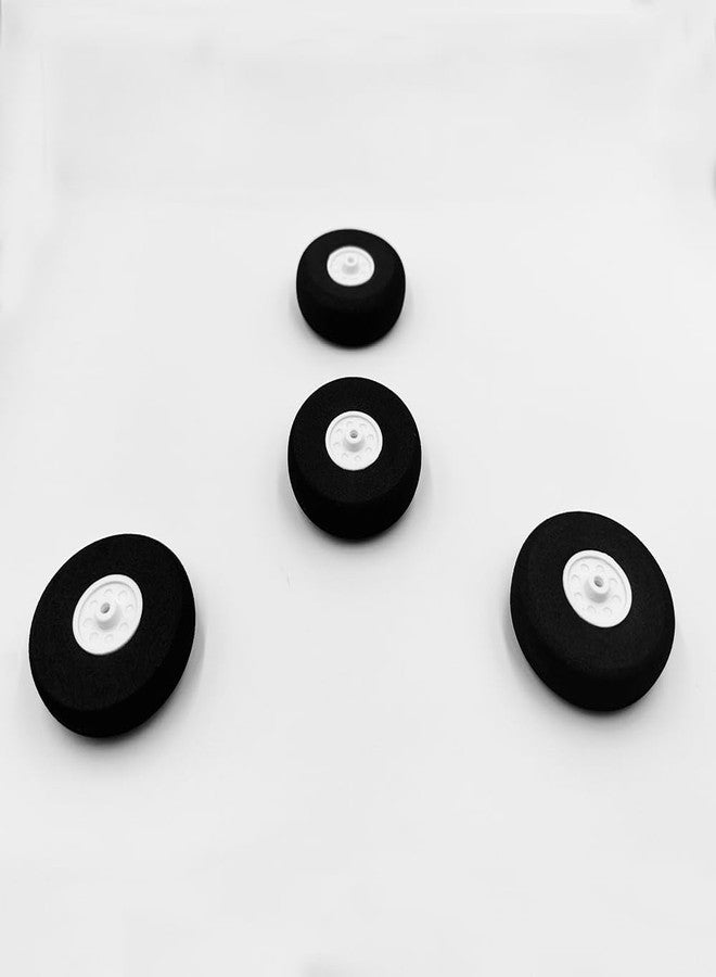 URIMPAVIDO 4PCS 2 Inch RC Airplane Wheels Light Foam Tire Wheels for RC Plane Aircraft DIY Model Plane Wheel Replacment Parts (4PCS 2Inch) - Image 4